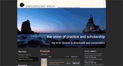 Desktop Screenshot of concrescent.net