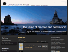 Tablet Screenshot of concrescent.net